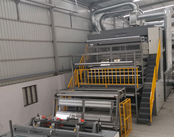 民用百洁布生产线